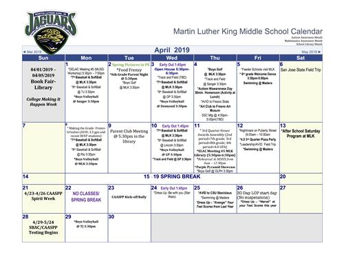 luther academic calendar